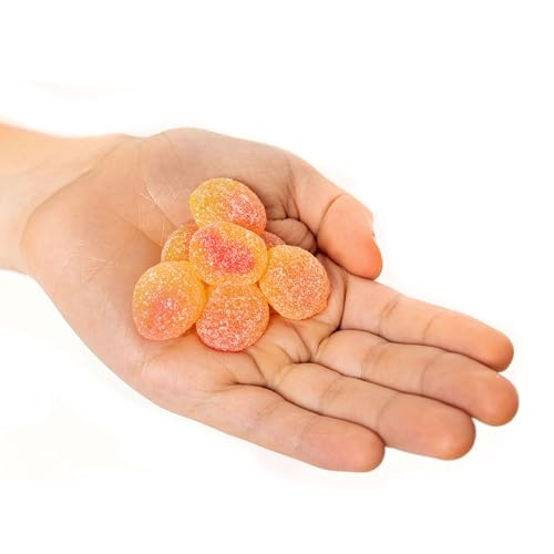 SOUR PATCH KIDS Peach Soft & Chewy Gummy Candy, Bulk Candy, 12 Bags - image 6