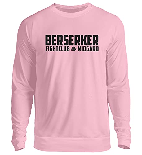Pull unisexe rose Berserker Midgard pour style urbain décontracté M