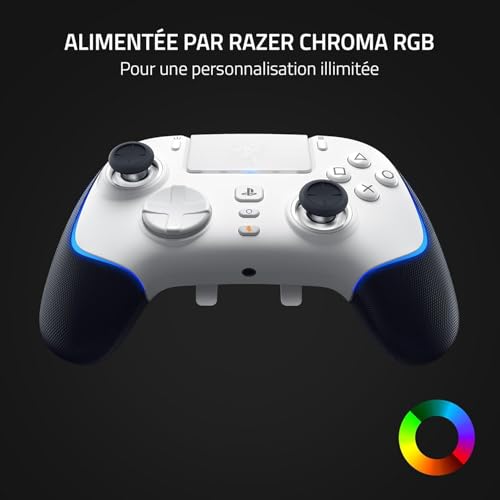 Razer Wolverine V2 Pro - Manette de jeu sans fil pour consoles PS5 et PC (HyperSpeed Wireless, Mecha-Tactile Action Buttons, 8-Way Microswitch D-Pad, HyperTrigger) Mercury