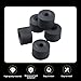 Zikefest 20PCS Car Wheel Lug Nut Covers, 17mm Tire Bolt Caps Compatible with VW, Jetta, Beetle, Passat, GTI, CC, Black Lug Nut Cap with Removal Tool