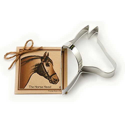 Ann Clark Cookie Cutters Horse Head Cookie Cutter, 5.5