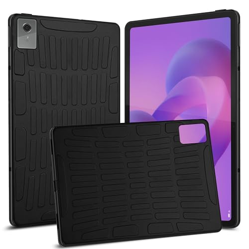 Image of TGK Rugged Back Cover for Lenovo Idea Tab Plus 12.1 inch Tablet Case TB361FU TB361ZU (Black)
