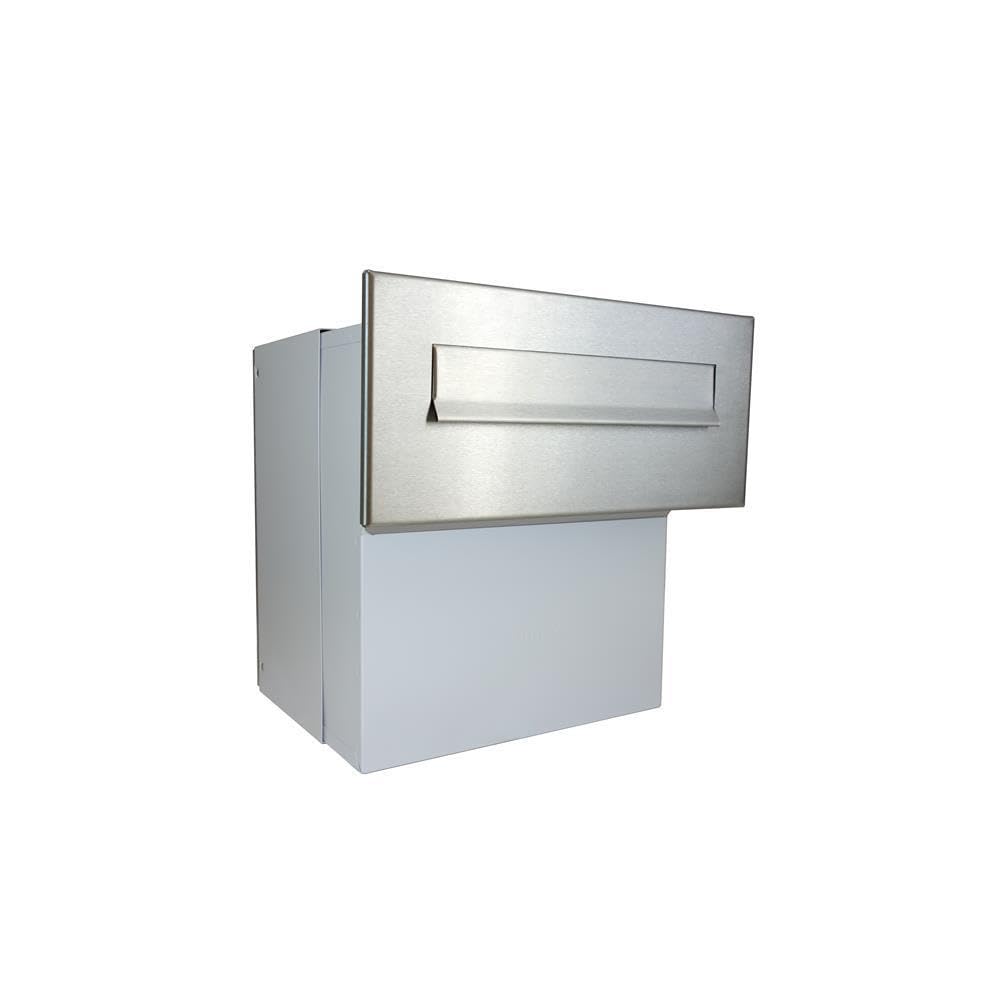 Boîte aux lettres acier inoxydable XXL boîte aux lettres murale F-042