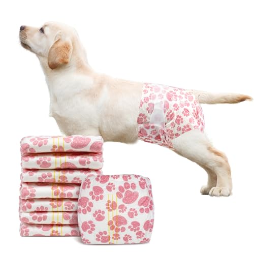 Dono Dog Diapers Female, Disposable Doggie Diapers, Super Absorbent Puppy