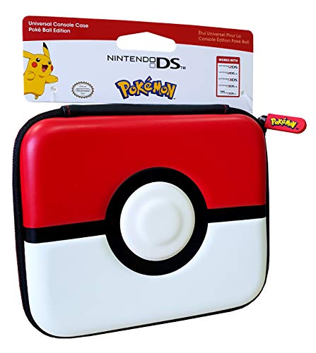 PDP Gaming Pokemon Poke Ball Edition Universal Console Case: Nintendo DS, Nintendo Wii, GameCube