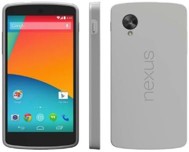 GENUINE OFFICIAL GOOGLE PREMIUM BUMPER CASE FOR LG NEXUS 5 D820 821 - Retail Packing (Gray)