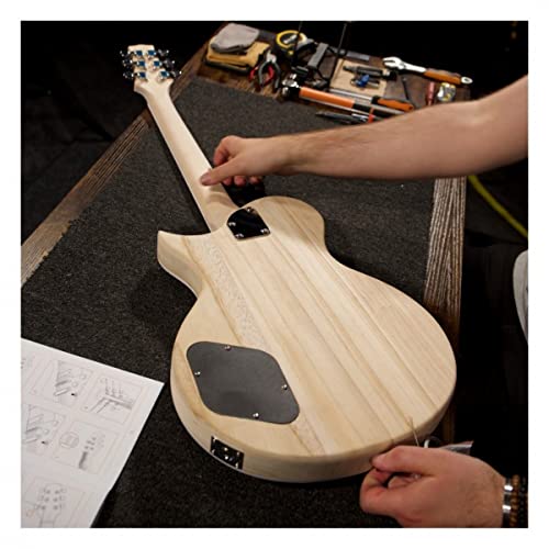 Kit de guitare électrique à monter soi-même – Style LP – Niveau débutant - Les Beatles, Paul McCartney, John Lennon, RIngo Starr, George Harrison Kit de guitare électrique à monter soi-même - Style LP - Niveau débutant – Image 5