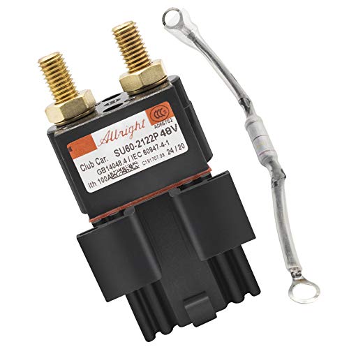🔥 Hot Deals Panglong for Club Car 48 Volt OEM Solenoid New Model DS & Precedent & Tempo with Resistor Assembly 102865901