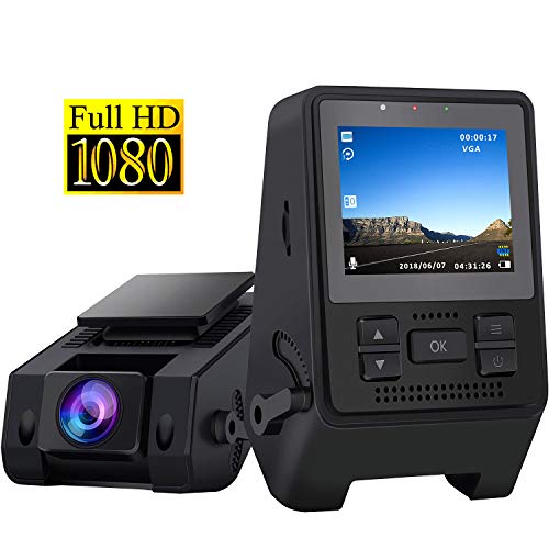 Dash Camera for Cars 1080P Full HD Dash Cam Super Night Vision, 170°