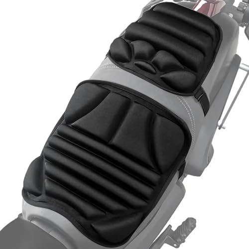 Couvre selle moto et passager : lot de 2 coussins de siège étanches pour vélo et moto