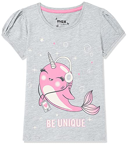 Image of Max Girl's Solid Regular Fit Tshirt