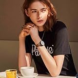 Oielai Pasek 20 mm, kompatybilny z Samsung Galaxy Watch 6, Watch 6 Classic, Galaxy Watch 5, Watch 5 Pro, Galaxy Watch 4, Watch 4 Classic, pasek z prawdziwej skóry do Galaxy Watch Active 2, Watch 3 41