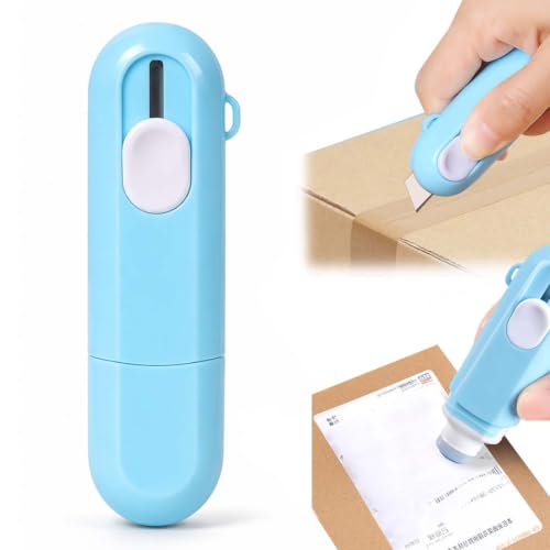 UYVPAER 1 Pieza Borrador Etiquetas Paquete Líquido, Para Etiquetas, Recibos, Protección De Datos, Azul
