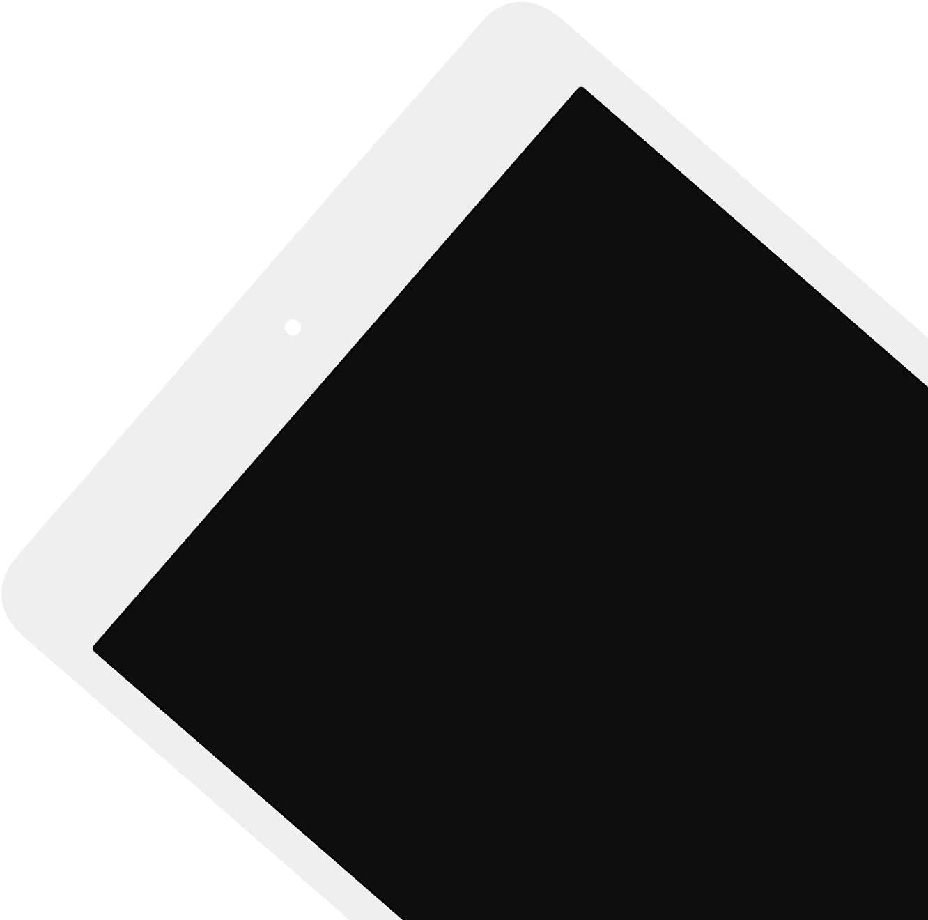 for iPad mini 5 7.9" 2019 A2133 A2124 A2126 A2125 LCD Display Touch Screen Assembly Replacement(Tablet Front+LCD Screen) (White)