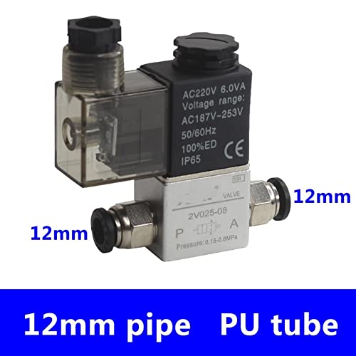 Électrovanne pneumatique pour automatiser système air comprimé 12mm