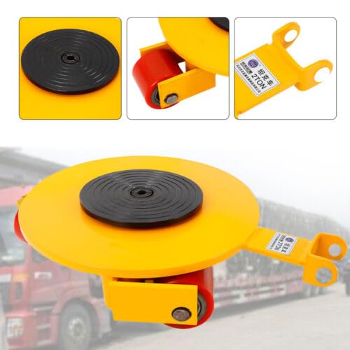 Machinery Mover, 3 Wheels Furniture Mover, Industrial Machinery Mover, set da 2 T, ruote di trasporto