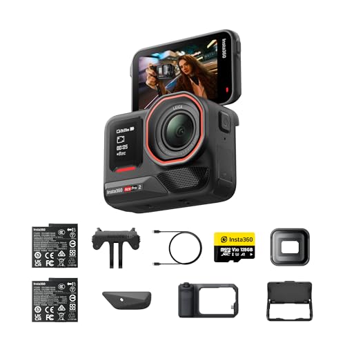 Insta360 Ace Pro 2 Videography Bundle Limited Edition - 8K Waterproof Action Camera, Co-Engineered...