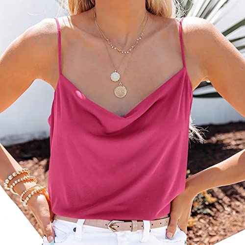 Blusa sem mangas com decote em V camisa colete feminina regata regata básica outono verão feminina 9