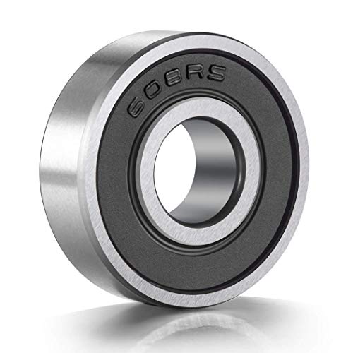 image for Generic Skateboard Ceramic Bearings Skate Bearings 608rs Longboard, Ki