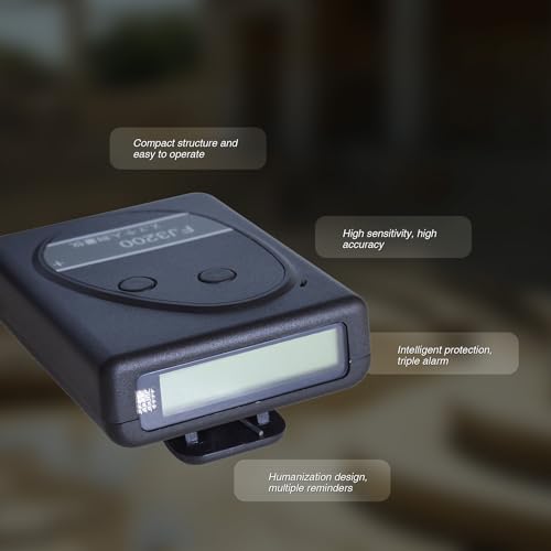 Detector de Radiación Dosímetro Personal con Alarmas miniatura 5