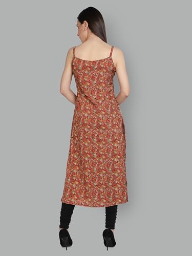 Image of PATLANI Women's Crepe Full Stitched Kurti.
