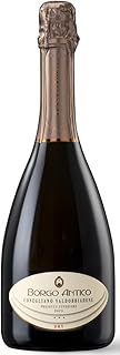 Borgo Antico Prosecco Superiore DOCG dry 75cl bottle - Highest Appellation Sparkling Wine