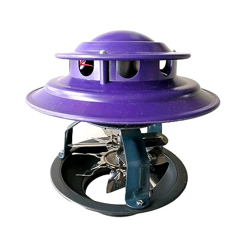 MTGFBC Ventilador de Tiro inducido, Extractor de Humos con Campana extractora, silencioso, para Chimenea doméstica, 80 W, 14 cm