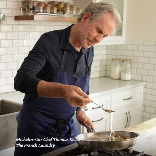 Image of Thomas Keller Insignia by Hestan - 12.5 inch Stainless Steel Frying Pan, Induction Cooktop Compatible