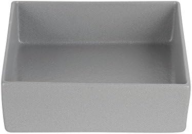 G.E.T. Bugambilia 125 oz Straight-Sided Steel Cast Aluminum Salad Bowl - 10"L x 10"W x 3"H