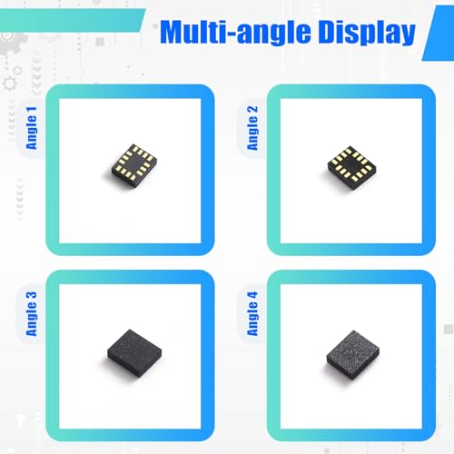 Componente LSM6DSVTR V3 de sensor inercial con giroscopio y acelerómetro para placas de control 7