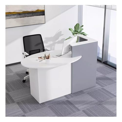 Ele Moderner Schreibtisch Slish Bürotisch für Professas, perfekt für Firmenlobbys und Wartebereiche und funktionales Design