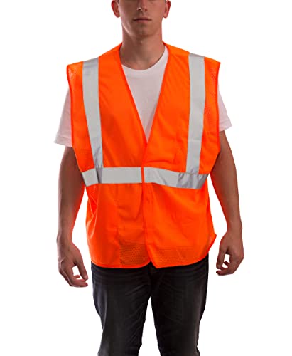 Gilet de sécurité TINGLEY RUBBER orange 2XL 3XL pour éviter les risques