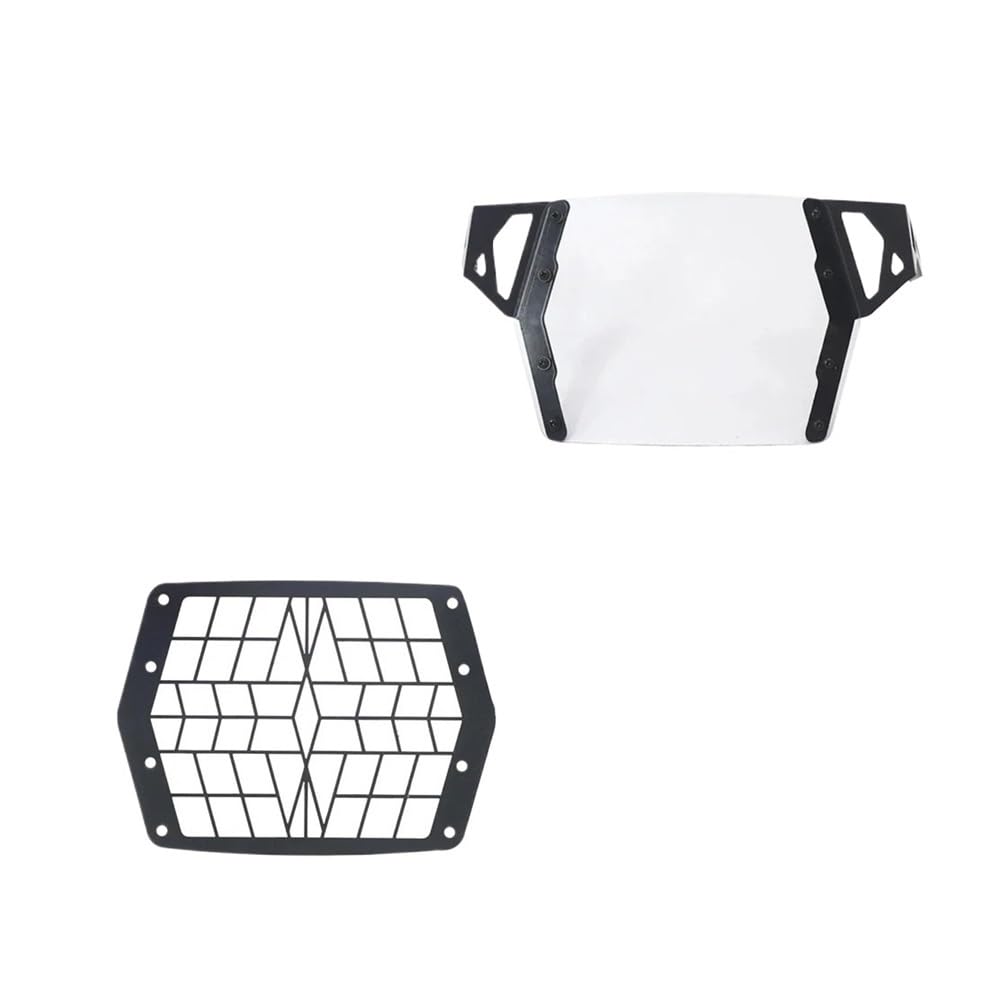 Protection phare pour 1050XT, le capot en maille pour éviter les bris d'optique