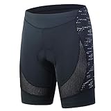 beroy Women's Cycling Shorts 4D Gel Elastic...