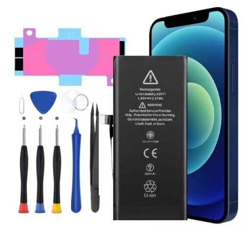 AFSONGOO Battery for iPhone 12 Mini, Upgraded Battery Replacement Compatible with iPhone 12 Mini A2399 A2176 A2398 A2400 with Professional Repair Tools Kit