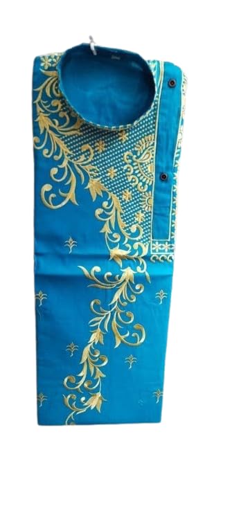 Chandana Saree House Classic Cotton Work Solid Men Kurta Panjabi| Traditional, Ethnic, Comfortable, Breathable, Lightweight, Skin Friendly|SL_458-picture-43