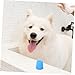 Mikikit Portable Dog Shower Sprayer Attachment for and Skin Cleaning After Outdoor Activities Durable Silicone Material for Travel and Camping