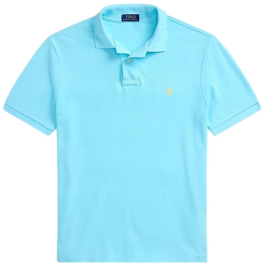 Image of POLO RALPH LAUREN Men's Custom Slim Fit Iconic Mesh Polo