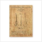 fender pure vintage jazzmaster pickups ❤️Anwendbare Szenarien: Es kann in Wohnzimmer, Schlafzimmer, Arbeitszimmer, Yoga-Raum, Fitnessraum, Nachtclub, Bar, Hotel, Garage, Café, Internetcafé, Restaurant und anderen dekorativen Wänden verwendet werden!