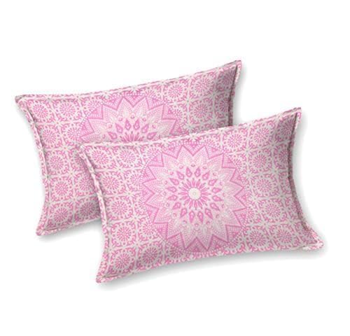 Image of Opulent Collection Double Bedsheet with 2 Pillow Cover | 100% Cotton Bedsheets for Double Bed | Handloom Bedsheet | Size 86x90 inches | King Size (90X102 Inches) (Plum, King)