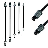 Universal Bremsleitungen DIN 74 234 konform, gebördelt Bördeltyp (F Standard) mit Nippel zum sofortigen Einbau