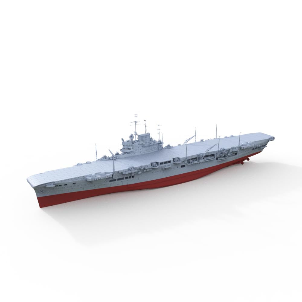 MRY-SFW SSC700609S-A 1/700 zestaw do budowy modelu wojskowego, brytyjski niezłomny lotniskowiec pełny, kadłub segmentowy