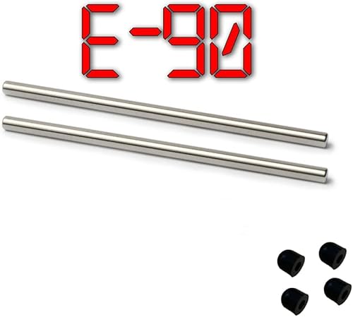 Miniatura 2 de Para Intex Pure Spa Impulsor de bañera de hidromasaje Eje de la bomba Fix E90 errores, acero inoxidable Sahft (2 piezas con tapa)