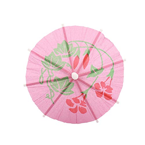OVBBESS 100 Gemengd Papier Cocktail Parasols Parasols voor Party Tropische Drankjes Accessoires - Image 3