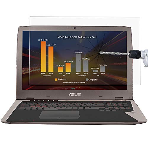 Protection écran ASUS ROG G701VO verre trempé anti-rayures 17.3 pouces HD