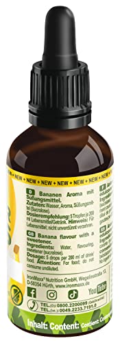 IronMaxx Flavour Drops in Pipetten-Flasche, Geschmack Kokosnuss, 50 ml (1er Pack) – Bild 3