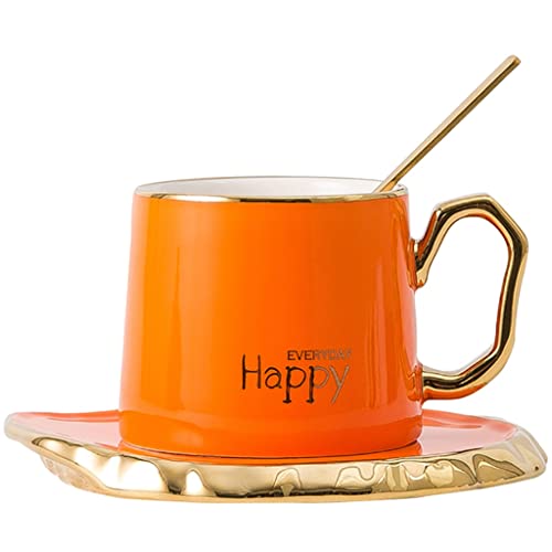 Tasses à café en céramique isolante avec poignée ergonomique pour éviter les brûlures