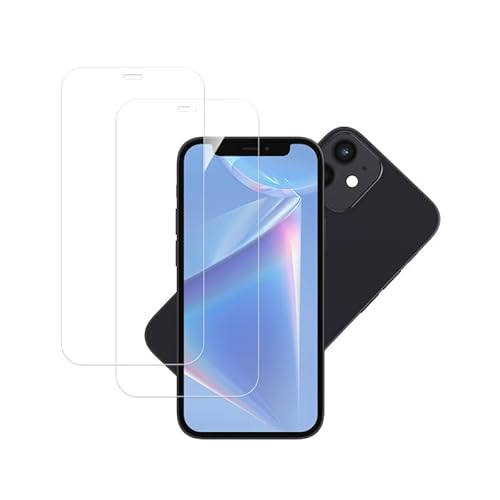 Banuyaw für Schutzglas iPhone 12 mini Schutzfolie 9H Festigkeit Panzerglas iPhone 12 mini Folie, 2 Stück Bildschirmschutz Hohe Empfindlichkeit Screen Protector HD Hartglas