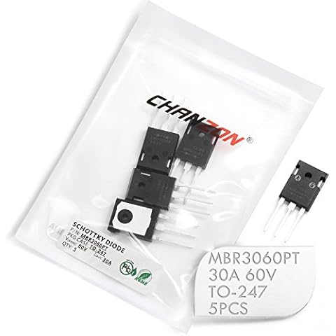 Chanzon MBR3060PT Schottky-Barriere-Gleichrichterdioden 30A 60V TO-247 30 Amp 60 Volt Cover