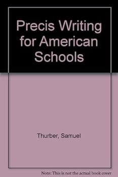 Hardcover Precis Writing for American Schools Book